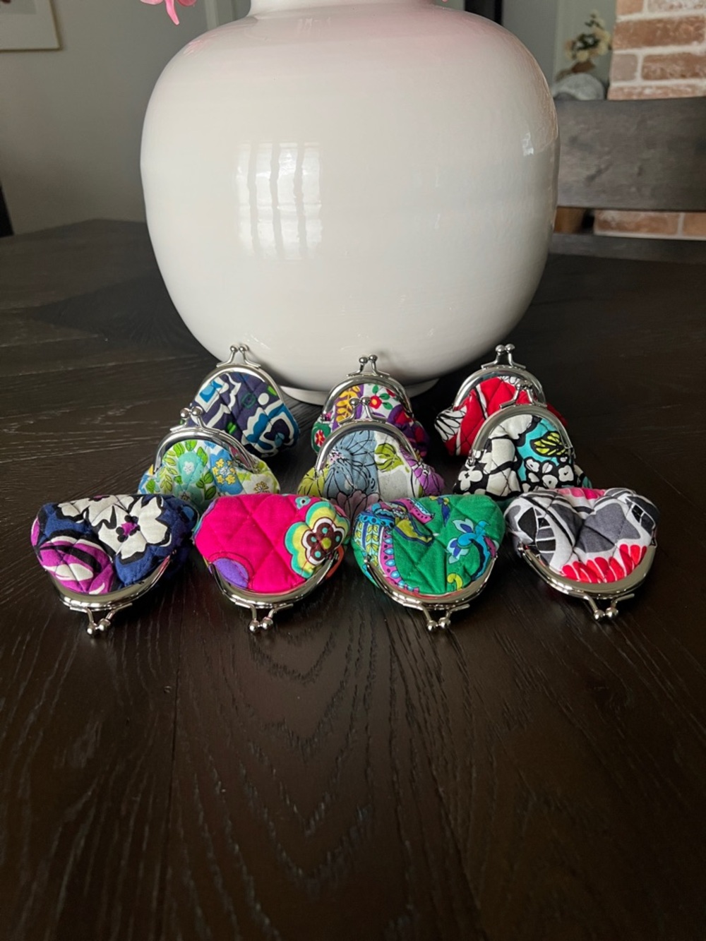 Bundle👛 Of 10pc Mini Vera Bradley Coinpurse.. - Picture 3 of 14